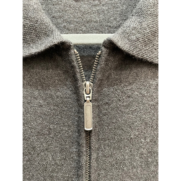 Essentials by Koret Vintage Wool Zip Up Collared Jacket Cardigan Women’s Medium - Picture 3 of 13